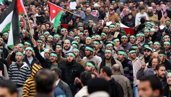 إخوان الأردن ينظمون مسيرة  لدعم “الأقصى”