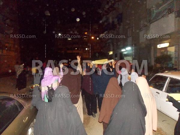 صور| مسيرة مناوئة لداخلية الانقلاب في بورسعيد