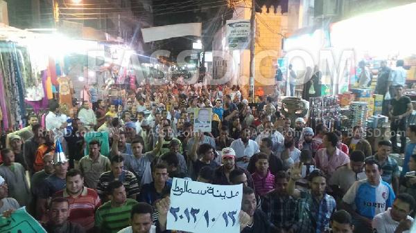 سمالوط تحتشد ضد الانقلاب