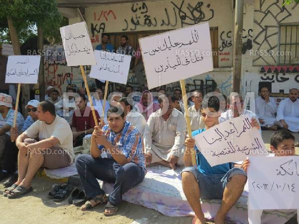 أهالي الخانكة يشاركون الحجاج الدعاء على الظالمين