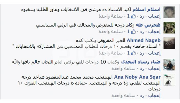 رواد فيس بوك يسخرون من أستاذ جامعي خصص 10 درجات للمشاركة في الانتخابات