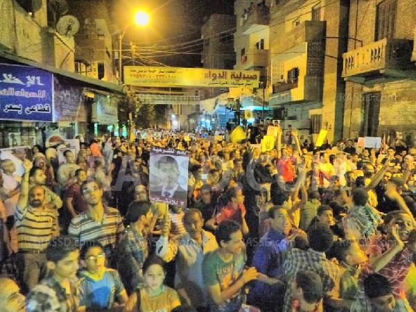 انطلاق مسيرة “عيد شهيد”  ببني سويف