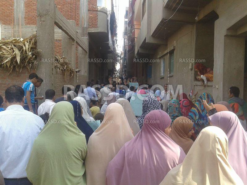 مناهضو الانقلاب في “أجا” يطالبون بالقصاص للشهداء