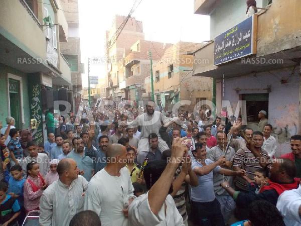 تظاهرة في المنصورية احتفالًا بإخلاء سبيل معتقل