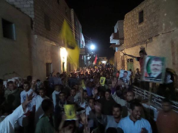 مسيرة في المنيا بجمعة “انصروا الأقصي”