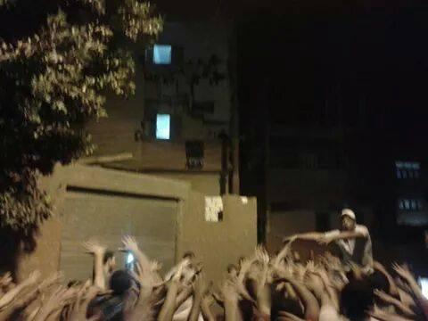 “البيسون” بالغربية تتظاهر تنديدًا باعتقال المعارضيين