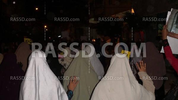 “العامرية” تتظاهر للمطالبة بحرية المعتقلين