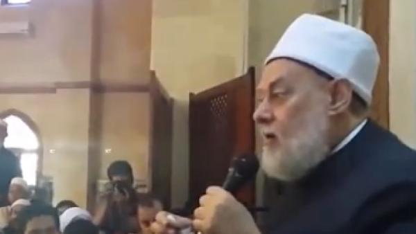 بالفيديو..علي جمعة يرد على طلابه وينفي تحريضة على القتل