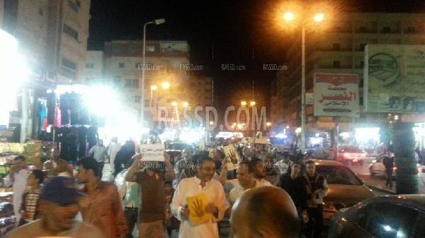 مسيرة حاشدة لرفض الانقلاب بمطروح