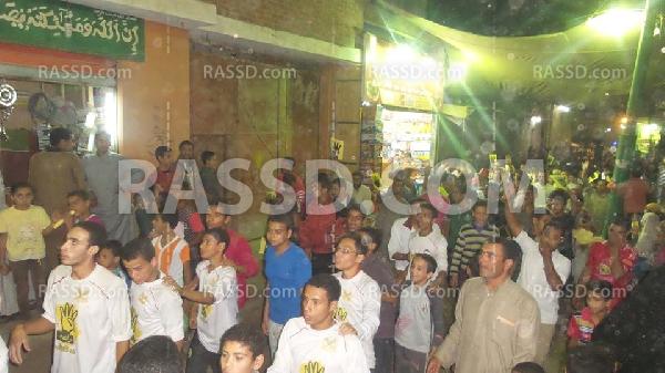 أهالي المنصورية بالجيزة يطالبون بالقصاص للشهداء