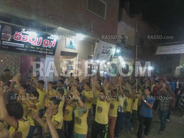 صور| أهالي ناهيا يطالبون بالقصاص للشهداء