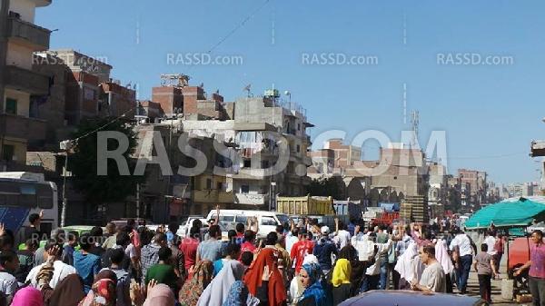 مسيرة مناهضة للانقلاب في الرمل تطالب بالإفراج عن المعتقلين