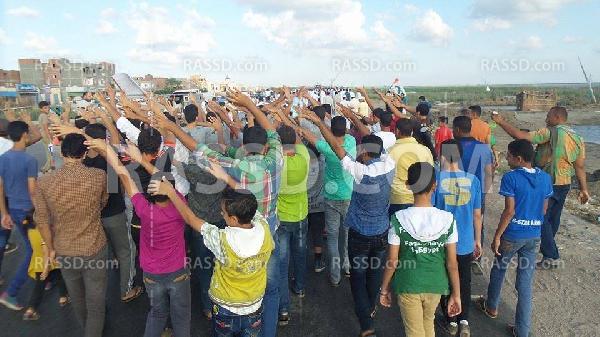 ثلاث مسيرات بكفر الشيخ في جمعة “أسقطوا النظام”