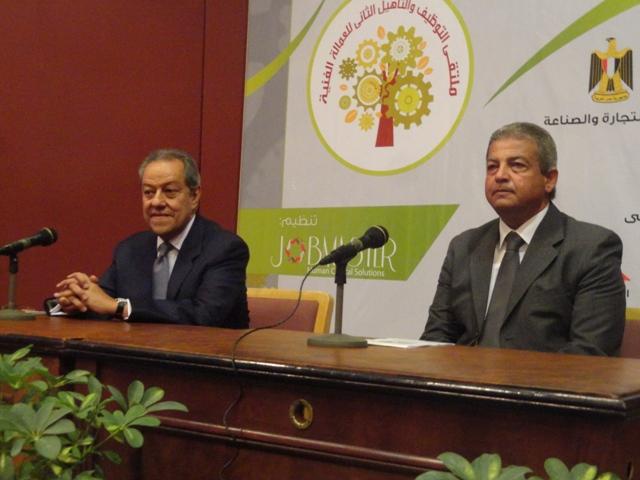 الملتقى الثانى لتوظيف العمالة الفنية يتيح 10 آلاف فرصة عمل