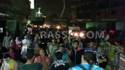 مسيرة حاشدة بعين شمس رفضا للانقلاب