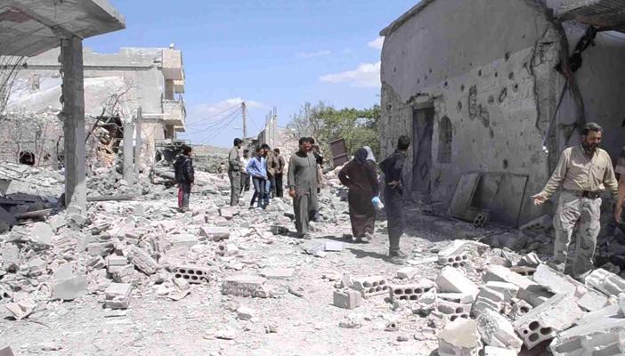 القصف الروسي يقتل 11 مدنيا في حلب السورية