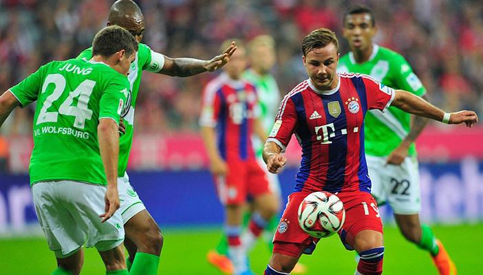 البايرن يقسو على فولفسبورج بثلاثية