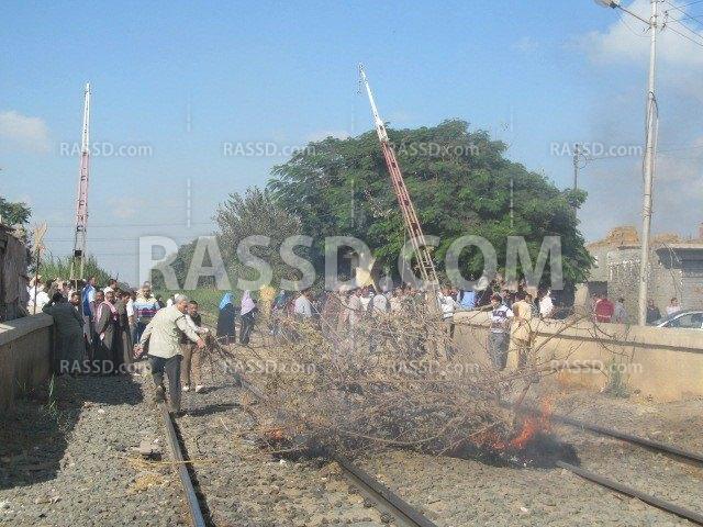 عودة حركة قطار سمنود –الغربية لطبيعتها