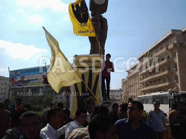 طلبة بنى سويف ضد الانقلاب يواصلون تظاهراتهم ضد الاعتقالات