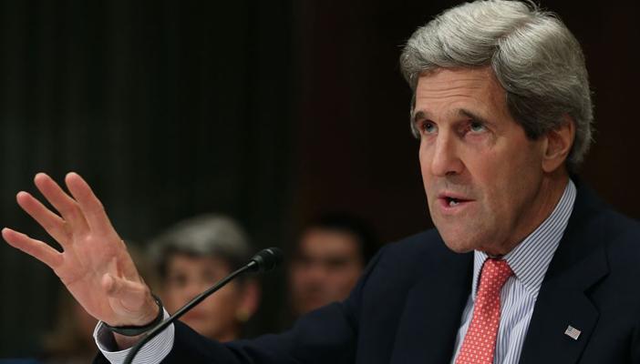 حماس تندد بإعلان “كيري” نية واشنطن فرض عقوبات ضدها