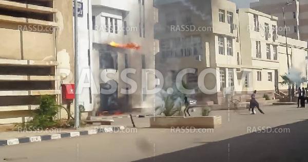 عزالدين: إضرام النار بجامعة المنصورة رد على اعتقال الطلاب