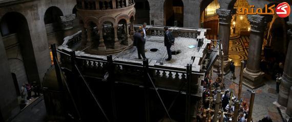 فتح “قبر المسيح” في القدس للمرَّة الأولى منذ قرنين