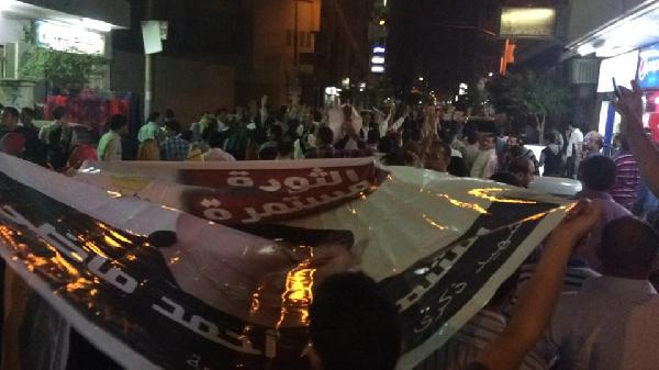 مسيرة ضد حملات الاعتقال في طنطا