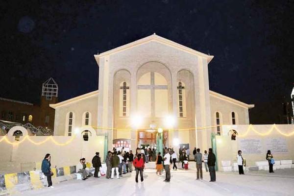 خريطة المسيحيين في الخليج العربي