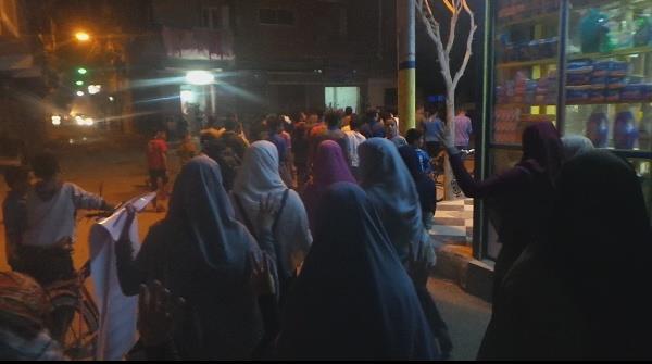 صور| اعتقال 9 أشخاص في مسيرات ليلية بـ”أسيوط”