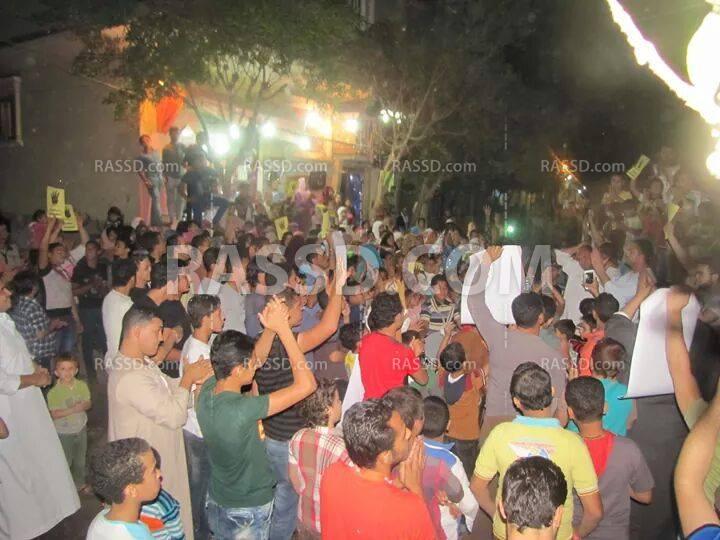 صور| القليوبية تندد ببيع العسكر لسيناء