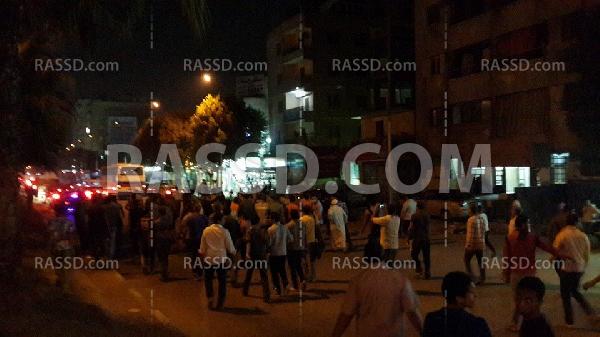 تظاهرة في الهرم تطالب بالحرية للمعتقلين