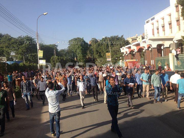 مصرع 8 طالبات في جامعة سوهاج إثر انقلاب سيارة الجامعة بهن