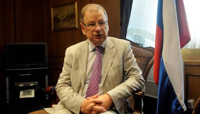 السفير الروسي يناقش النائب العام في تحقيقات “الطائرة المنكوبة”