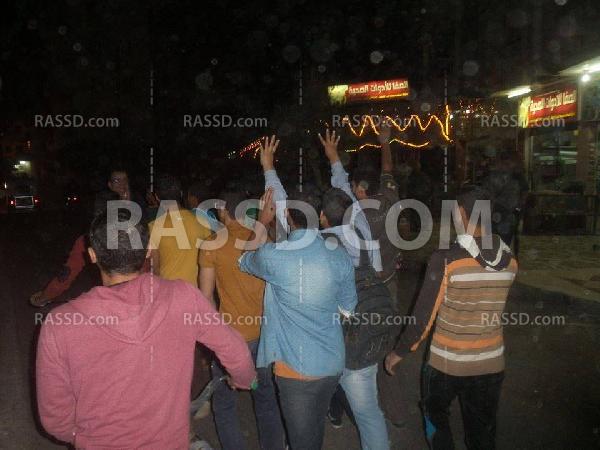 صور| مسيرة ليلية لـ”عفاريت ضد الانقلاب” في المنوفية