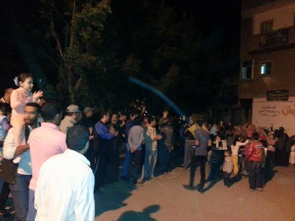 صور| وقفة احتجاجية في الغربية للمطالبة برحيل العسكر