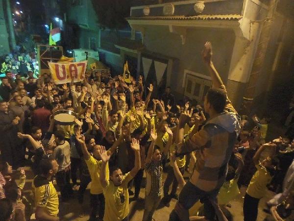 صور| مسيرتان ليليتان في بني سويف للمطالبة بالقصاص