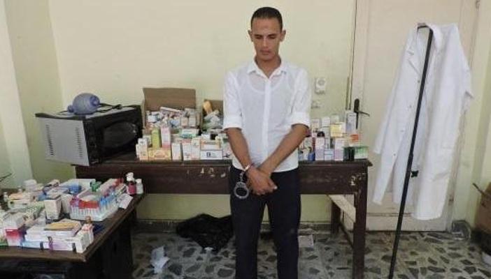 ضبط طبيب مخ وأعصاب خريج “دبلوم صنايع” بكفر الشيخ