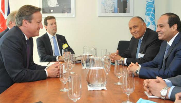 “العربية لحقوق الإنسان”: استقبال كاميرون للسيسي عار على الحزب الحاكم