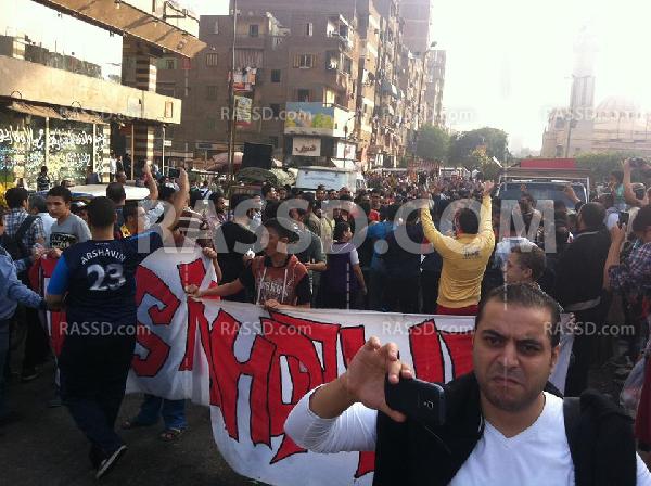 مسيرات بأنحاء القاهرة تحية لصمود الرئيس