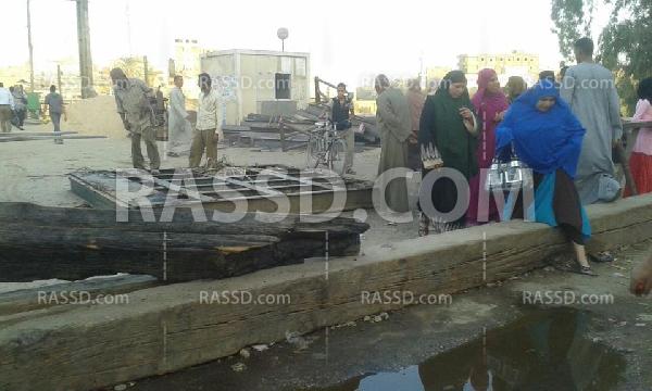 شلل تام بحركة السير في ديروط