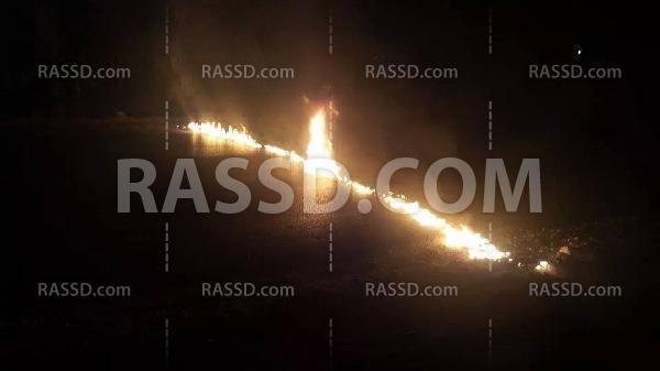 مجهولون يقطعون طريق الإسماعيلية – الزقازيق الزراعي