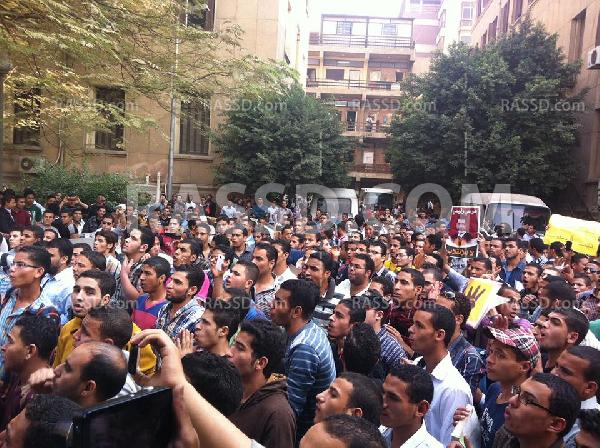 اشتعال المسيرات بجامعة الأزهر بفاعليات تحيي صمود الرئيس