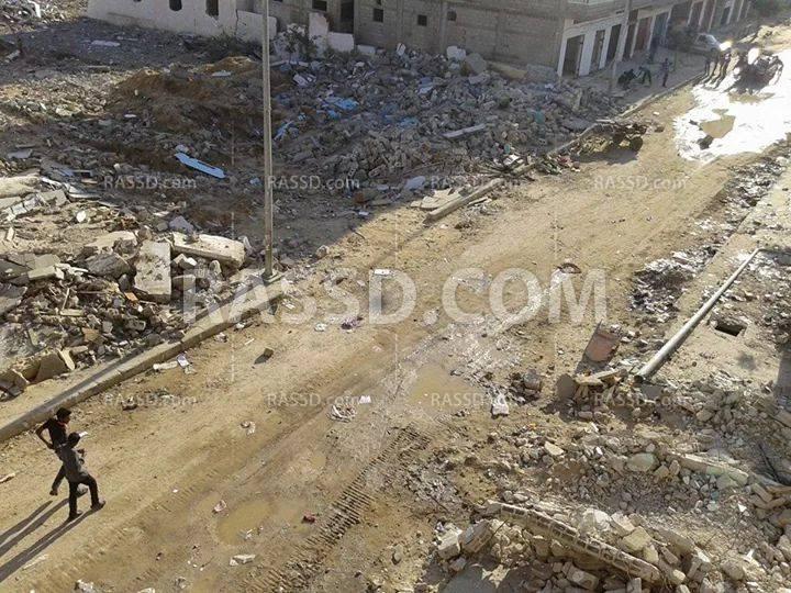 20 منزل.. حصيلة تفحيرات الجيش في سيناء اليوم