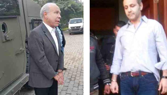 بالصور.. القبض على رجل الأعمال صلاح دياب ونجله