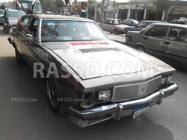 لأول مرة بحلوان .. مسيرة سيارات مؤيدة للسيسى