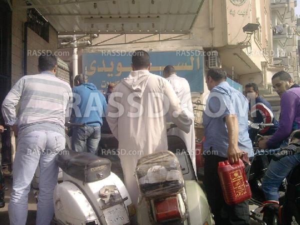 أزمة بالبنزين تعود بالمحلة الكبرى ..والبلطجية تنشط