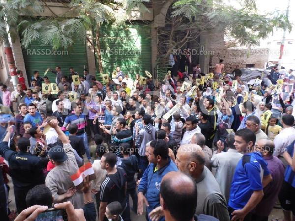 مسيرة حاشدة لرفض الانقلاب العسكرى بـ سندوب