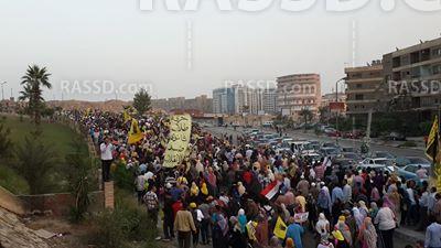 المعادي تحتشد في جمعة “نساء مصر خط أحمر”