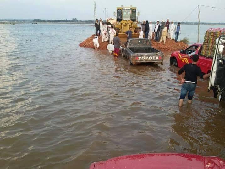 قرية عفونة في البحيرة تتحول إلى بحر كبير