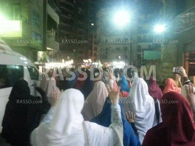 مسيرة بأسيوط تنديدًا بالأحكام القضائية بحق الطلاب